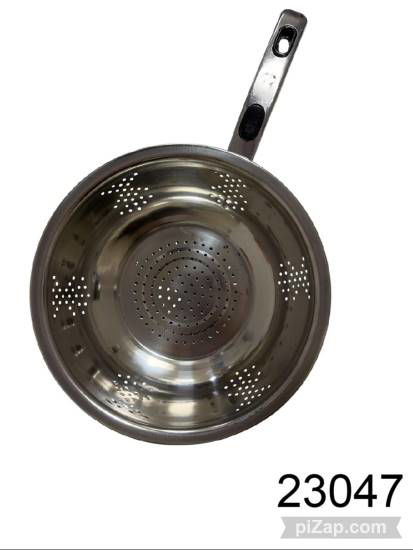 Imagen de COLADOR DE ACERO CON MANGO 23CM 3.26